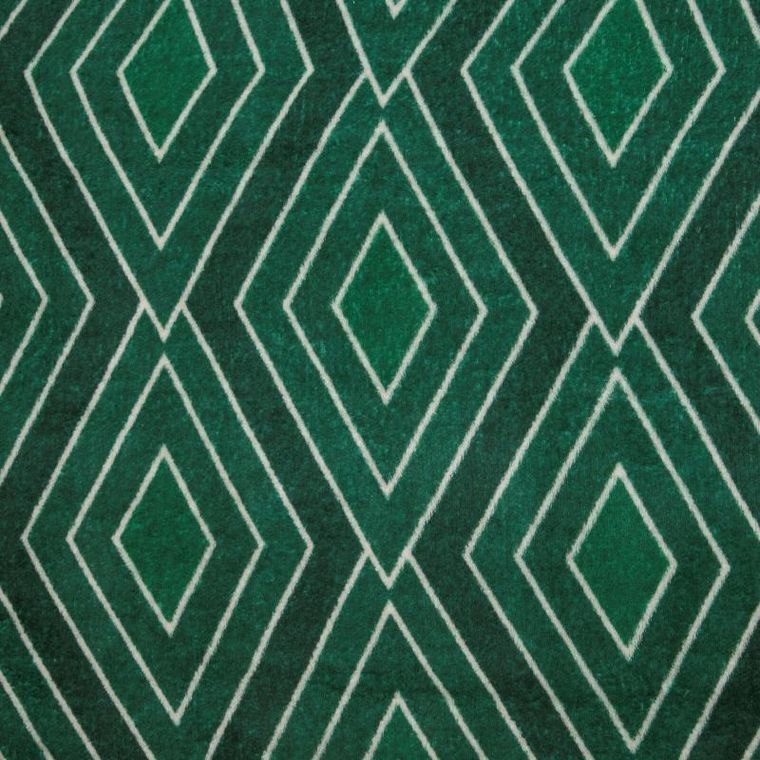 Eurofirany, koc d91 geo 02, zielony, 150-200 cm