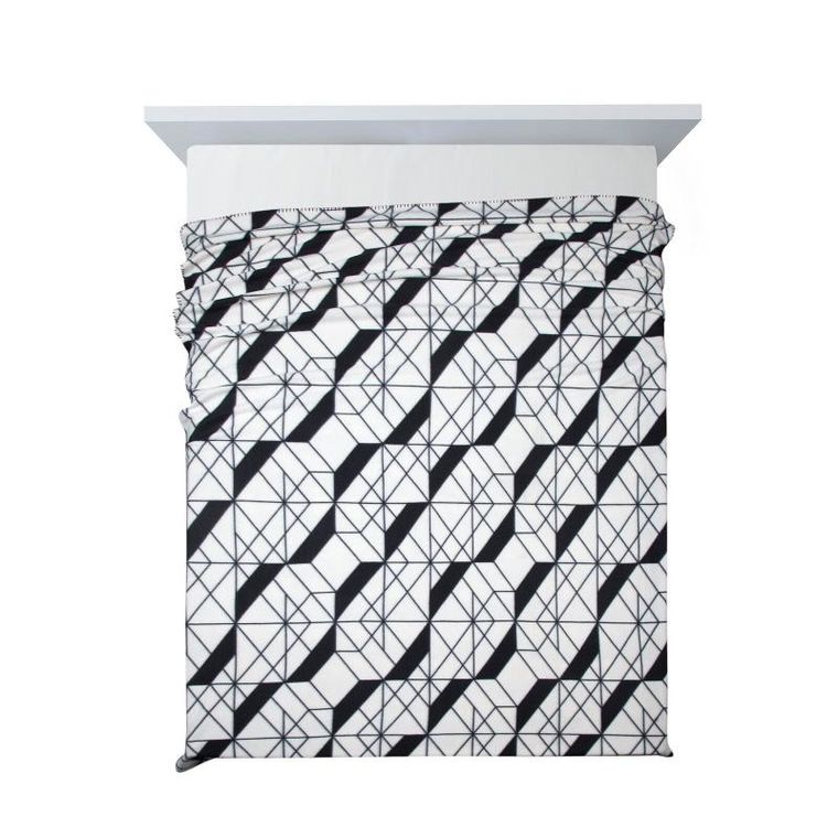 Eurofirany, koc d91 geo, 150-200 cm, beżowy