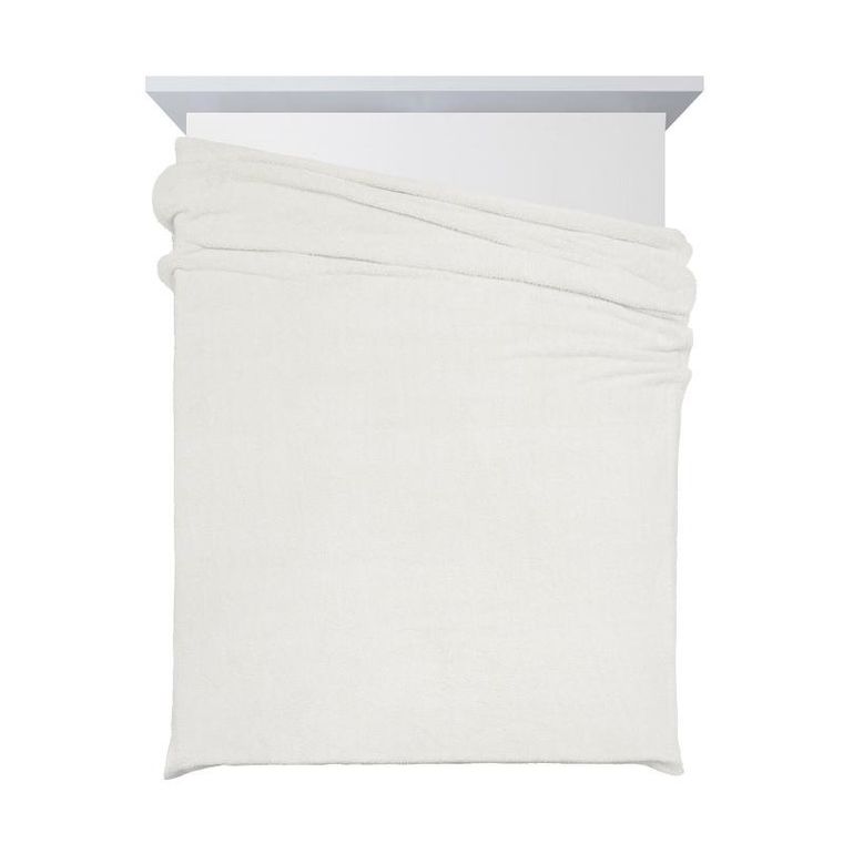 Eurofirany, koc d91, Lori, 150-200 cm, biały