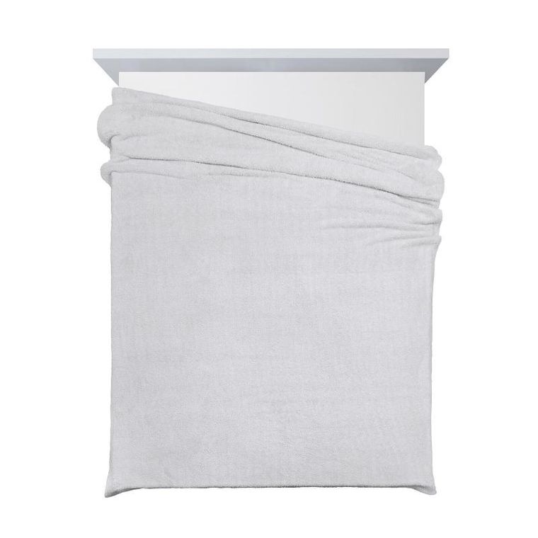 Eurofirany, koc d91, Lori, 150-200 cm, srebrny