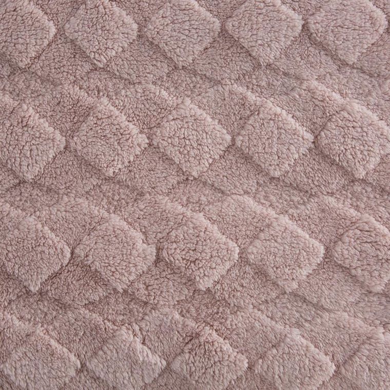 Eurofirany, koc d91, Nancy, 150-200 cm, pudrowy