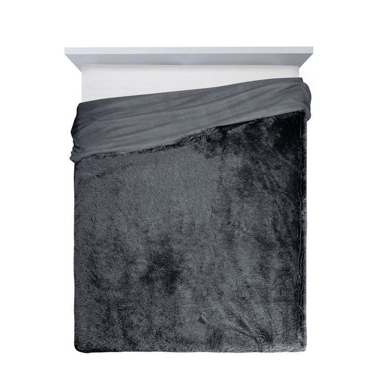 Eurofirany, koc d91, Tifany, 200-220 cm, stalowy