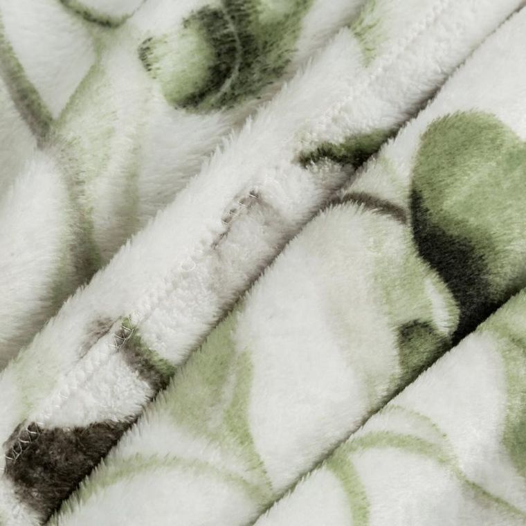 Eurofirany, koc Ellen, 150-200 cm, biały