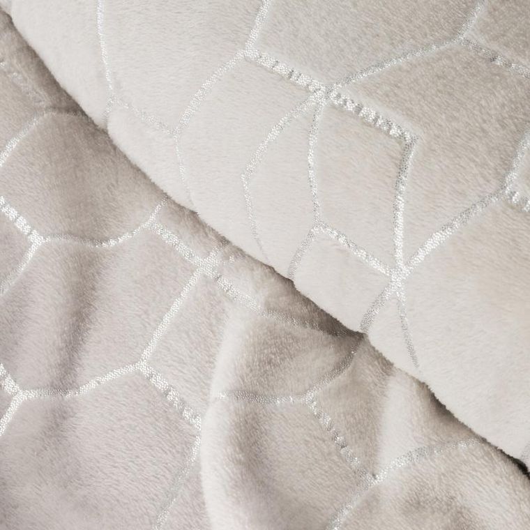 Eurofirany, koc Malibu, 150-200 cm, kremowy