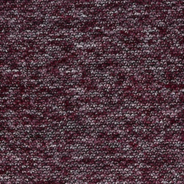 Eurofirany, koc panda, 150-200 cm, bordowy