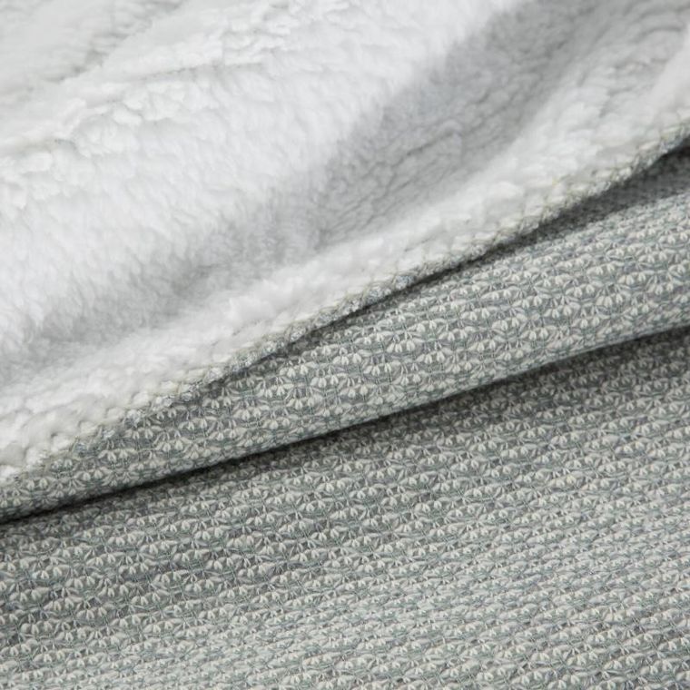 Eurofirany, koc panda, 150-200 cm, srebrny