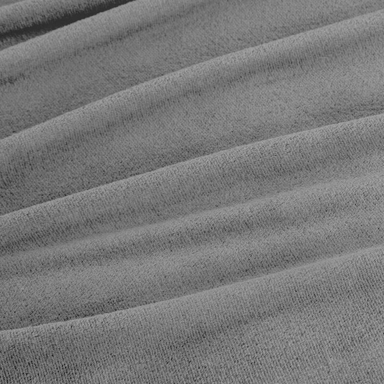 Eurofirany, koc Simple1, 150-200 cm, srebrny