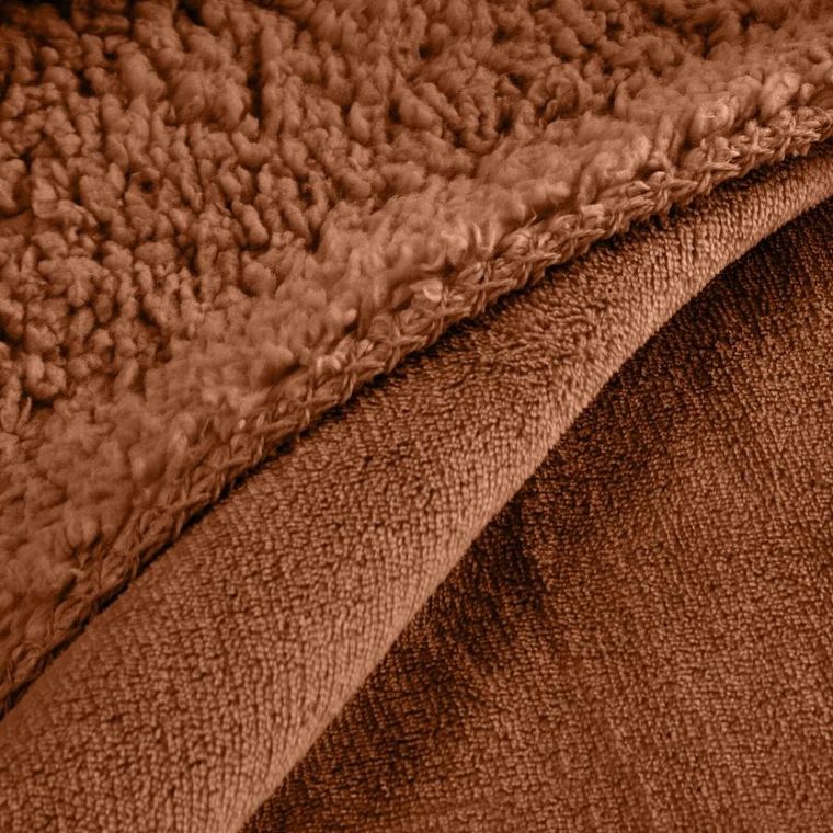 Eurofirany, koc, Tedy, 150-200 cm, ceglasty