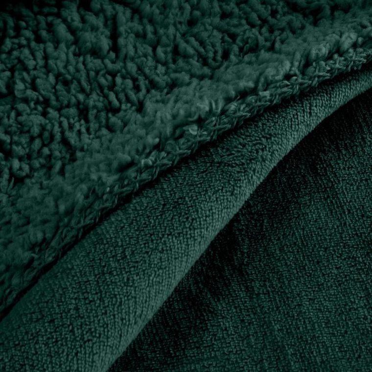 Eurofirany, koc, Tedy, 170-210 cm, ciemnozielony