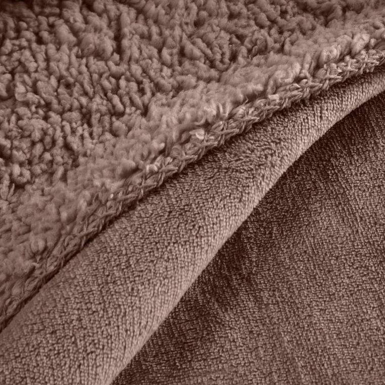 Eurofirany, koc, Tedy, 170-210 cm, jasnobrązowy