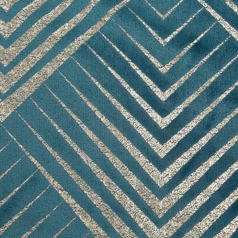 Eurofirany, koc Victoria, 150-200 cm, turkusowy