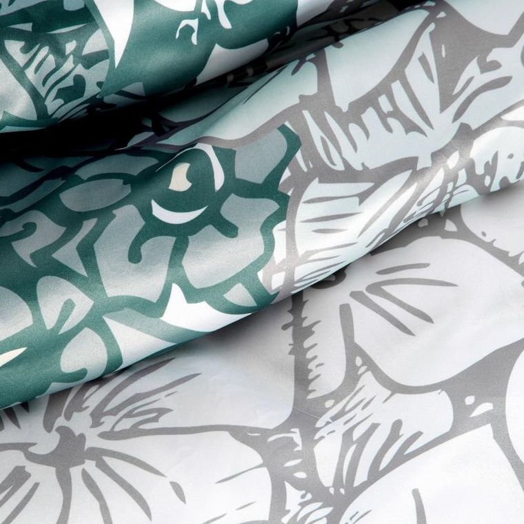 Eurofirany, komplet pościeli, 220-200 cm, 2-70-80 cm, stalowy