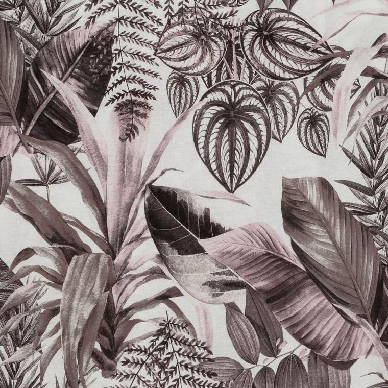 Eurofirany, komplet pościeli bawełnianej, Davos, 140-200 cm, fioletowy