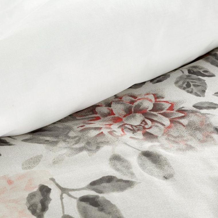 Eurofirany, komplet pościeli satynowej, Nika, 43, 220-200 cm, kremowy