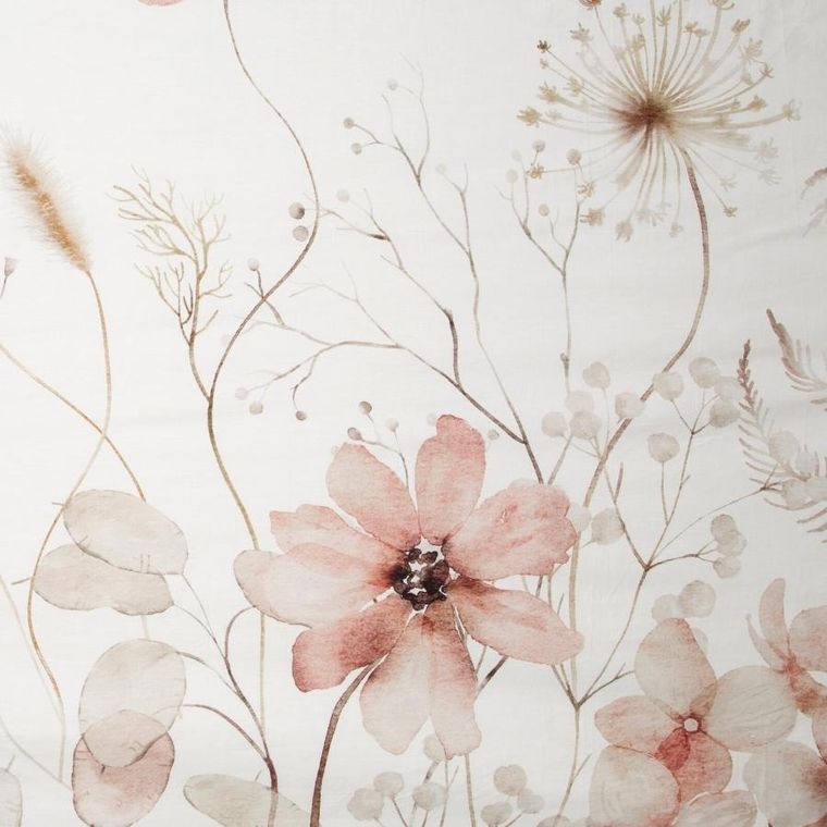 Eurofirany, komplet pościeli satynowej premium, 140-200 cm, biały