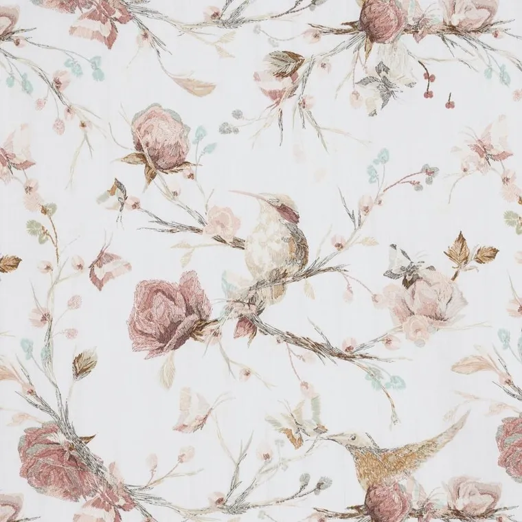 Eurofirany, komplet pościeli satynowej, Raya, 160-200 cm, biały