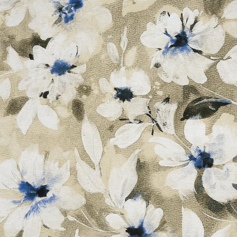 Eurofirany, komplet pościeli satynowej, Spring, 140-200 cm, jasnobeżowy