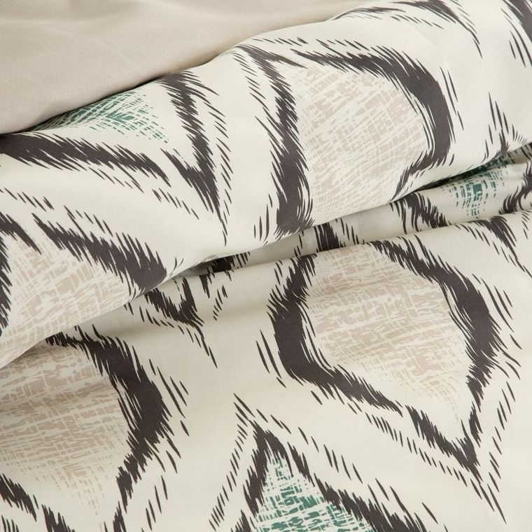 Eurofirany, komplet pościeli satynowej, Spring, 220-200 cm, 2-70-80 cm, wielokolorowy