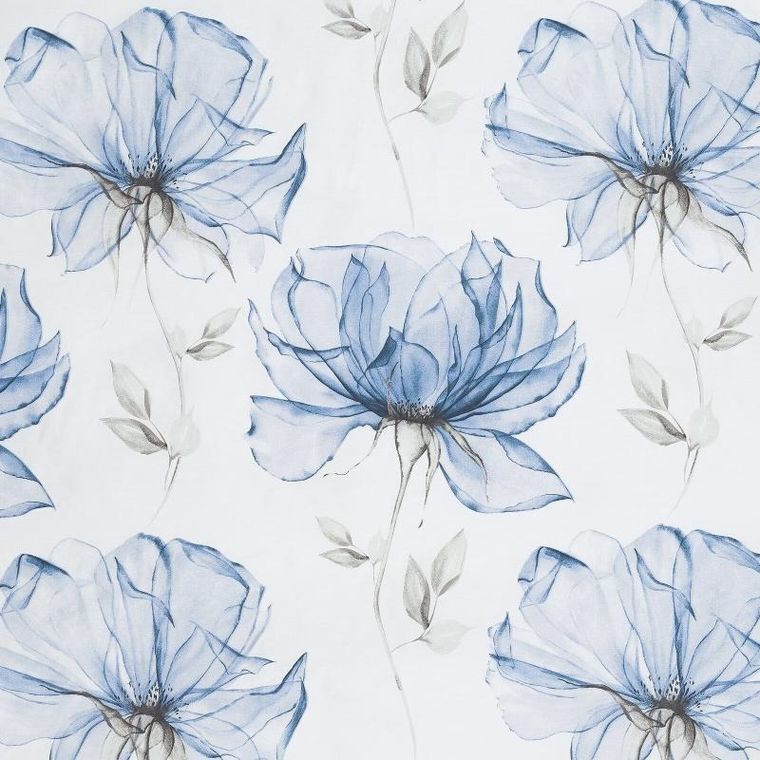 Eurofirany, komplet pościeli satynowej, Spring, 220-200 cm, biały