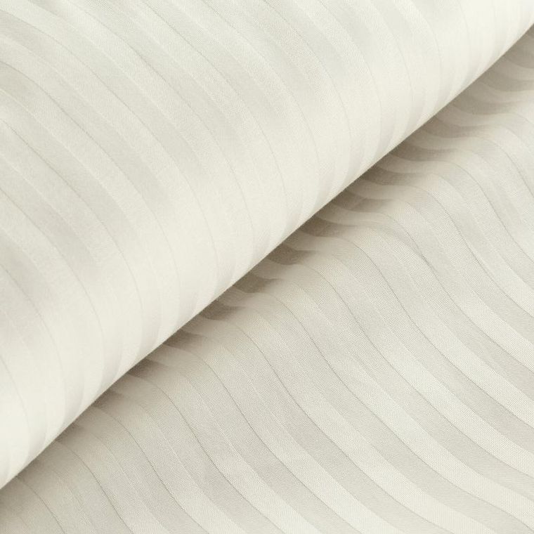 Eurofirany, komplet pościeli satynowej, Vera, 220-200 cm, kremowy