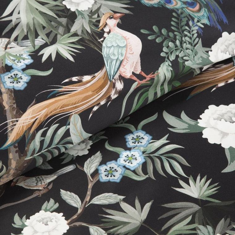 Eurofirany, komplet pościeli w pudełku gift, czarny, 220-200 cm + 70-80 cm x2