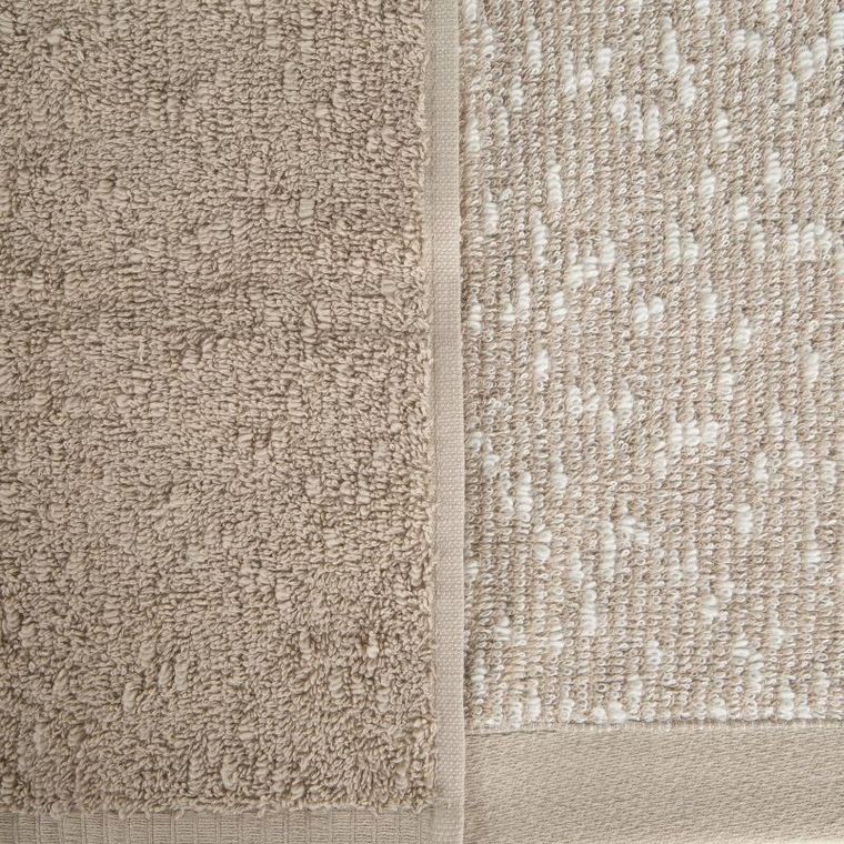 Eurofirany, komplet ręczników, 37-25-10 cm, jasnobrązowy