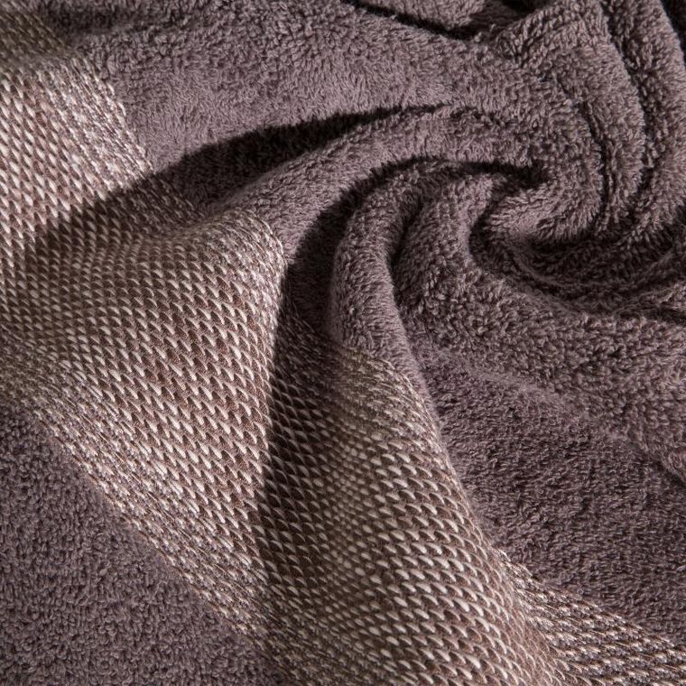 Eurofirany, komplet ręczników, brązowy