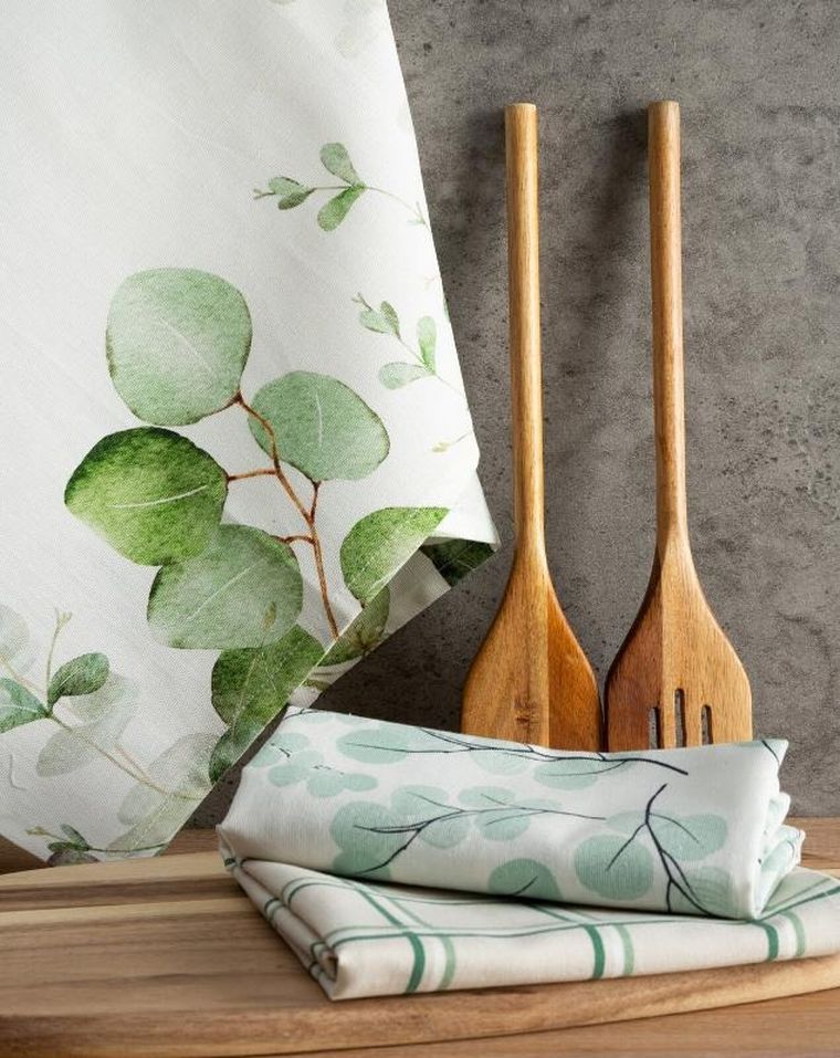 Eurofirany, komplet ręczników kuchennych, lemon, 50-70 cm, żółty