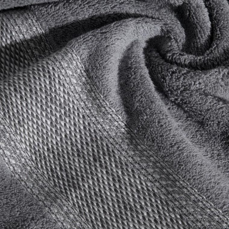 Eurofirany, komplet ręczników, stalowy