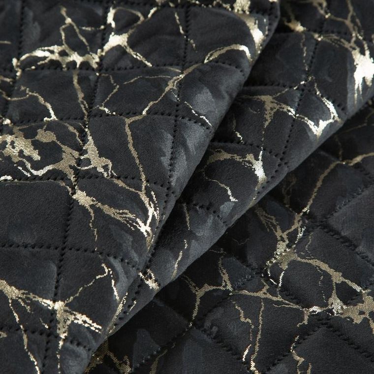 Eurofirany, narzuta blink, 170-210 cm, czarny