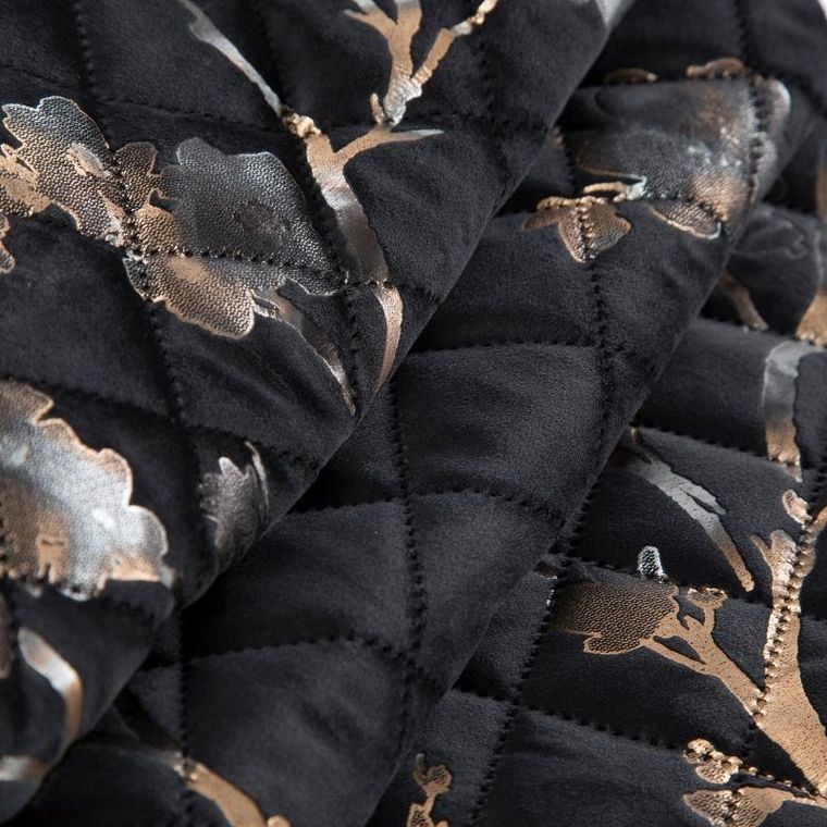 Eurofirany, narzuta blink, 200-220 cm, czarny