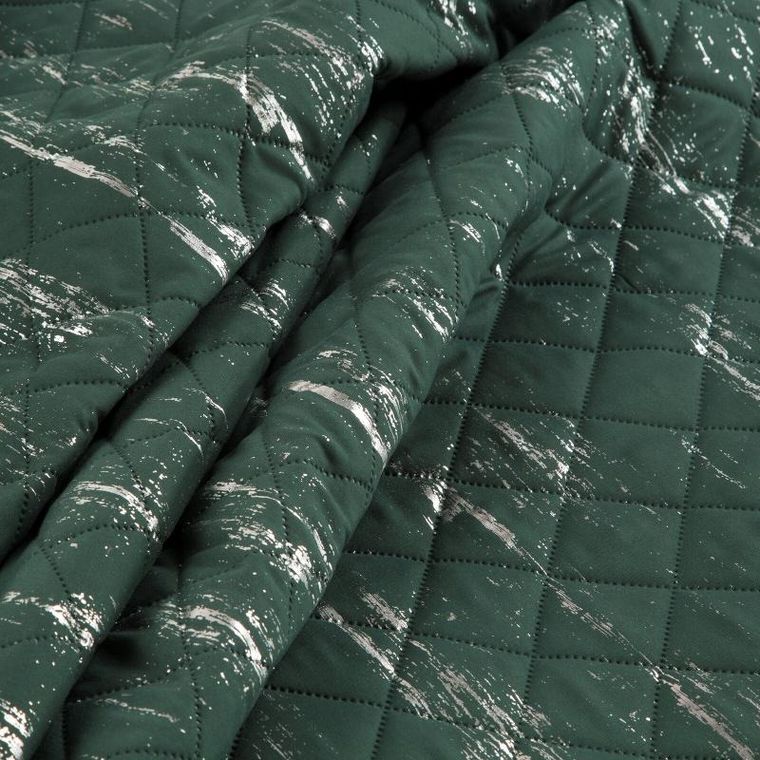 Eurofirany, narzuta, d91, Blink, 200-220 cm, ciemnozielony