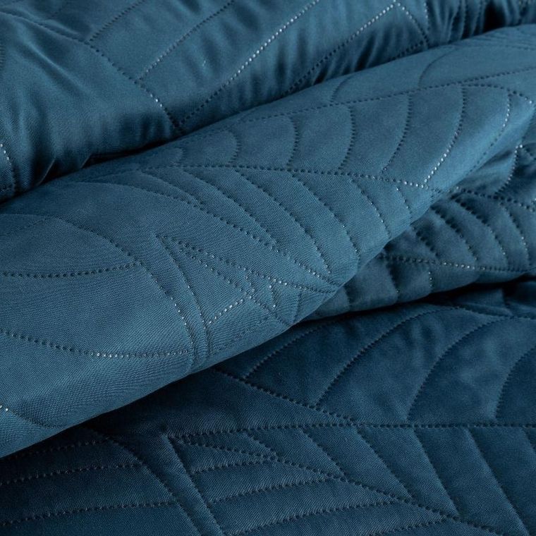 Eurofirany, narzuta d91 Boni, 170-210 cm, granatowy