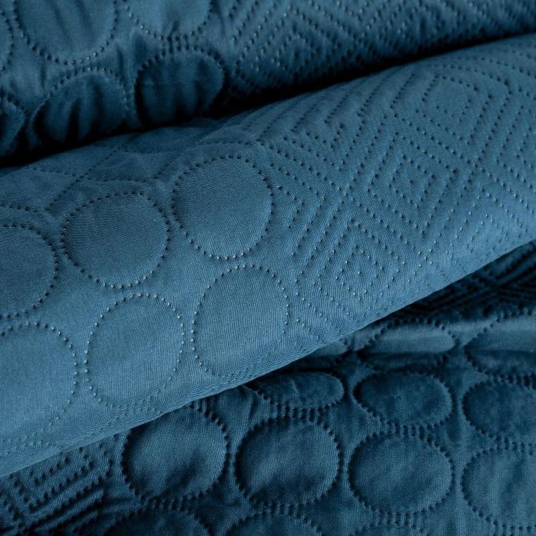 Eurofirany, narzuta d91 Boni, 170-210 cm, granatowy