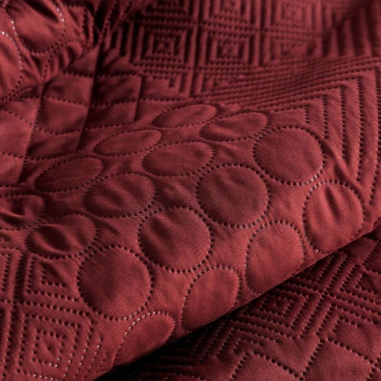 Eurofirany, narzuta d91 Boni, 220-240 cm, ceglany