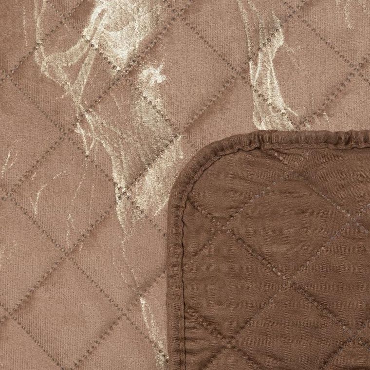 Eurofirany, narzuta d91 Luiz, 200-220 cm, ciemnobeżowy