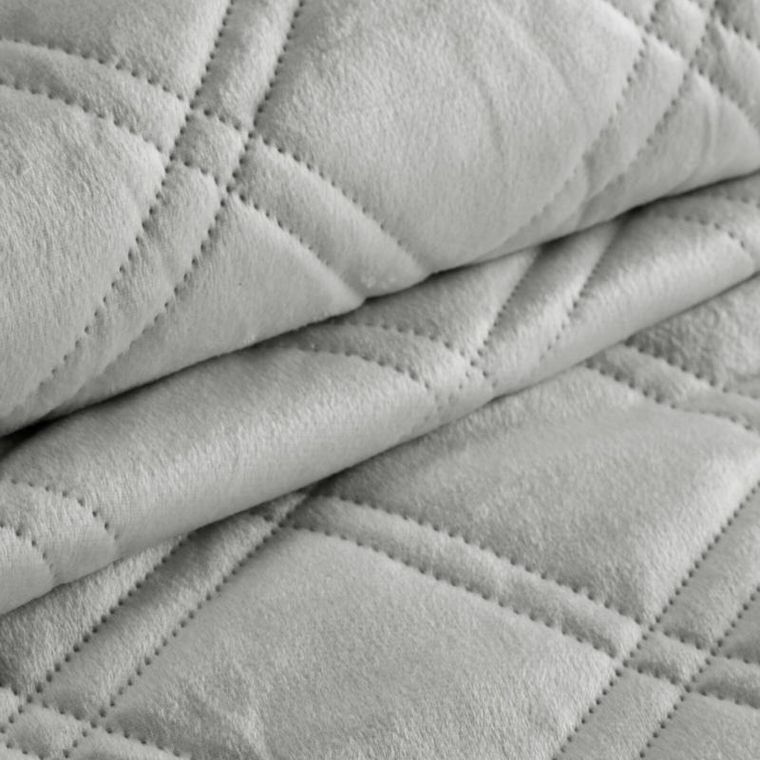 Eurofirany, narzuta d91 Luiz, 200-220 cm, srebrny