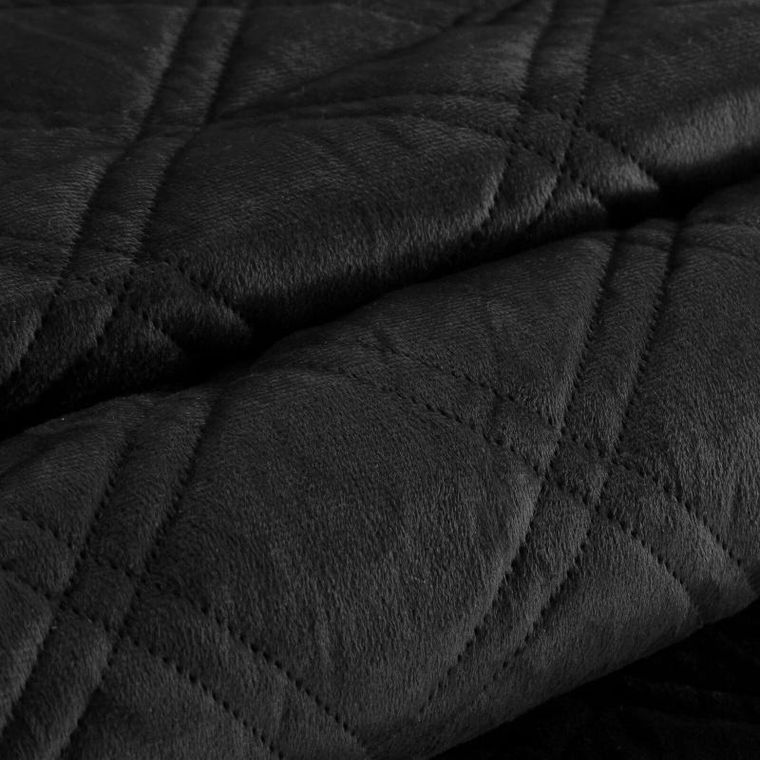 Eurofirany, narzuta d91 Luiz, 220-240 cm, czarny