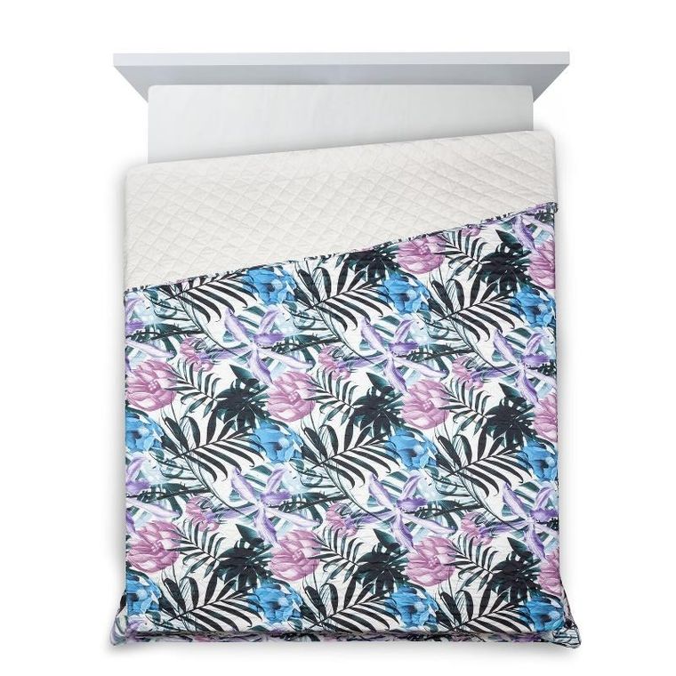 Eurofirany, narzuta d91 Malibu, 200-220 cm, biały