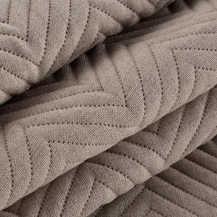 Eurofirany, narzuta len, 220-240 cm, beżowy