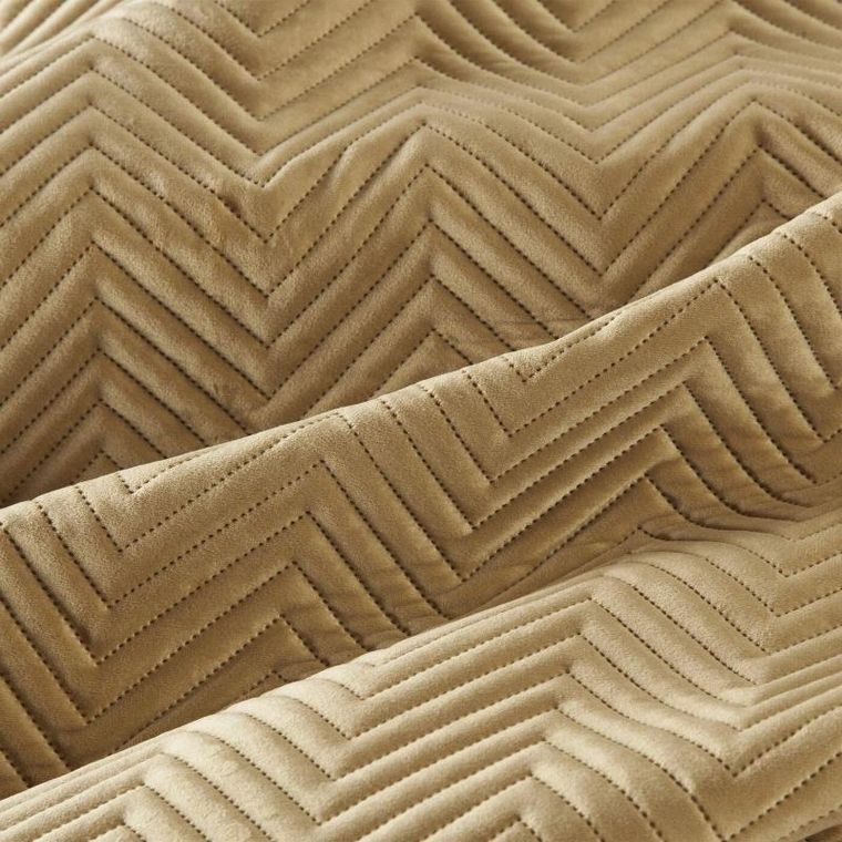 Eurofirany, narzuta Sofia, 200-220 cm, miodowy