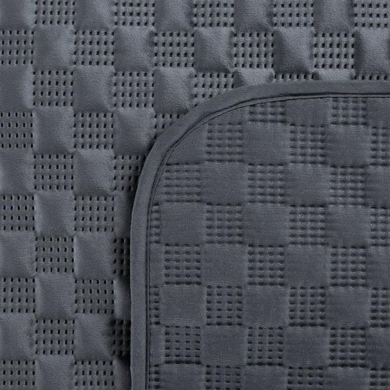 Eurofirany, narzuta Sofia, 220-240 cm, grafitowy