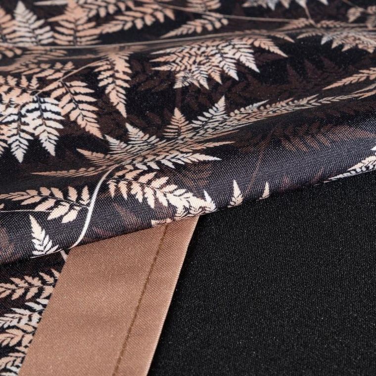 Eurofirany, obrus Anita, 140-220 cm, czarny