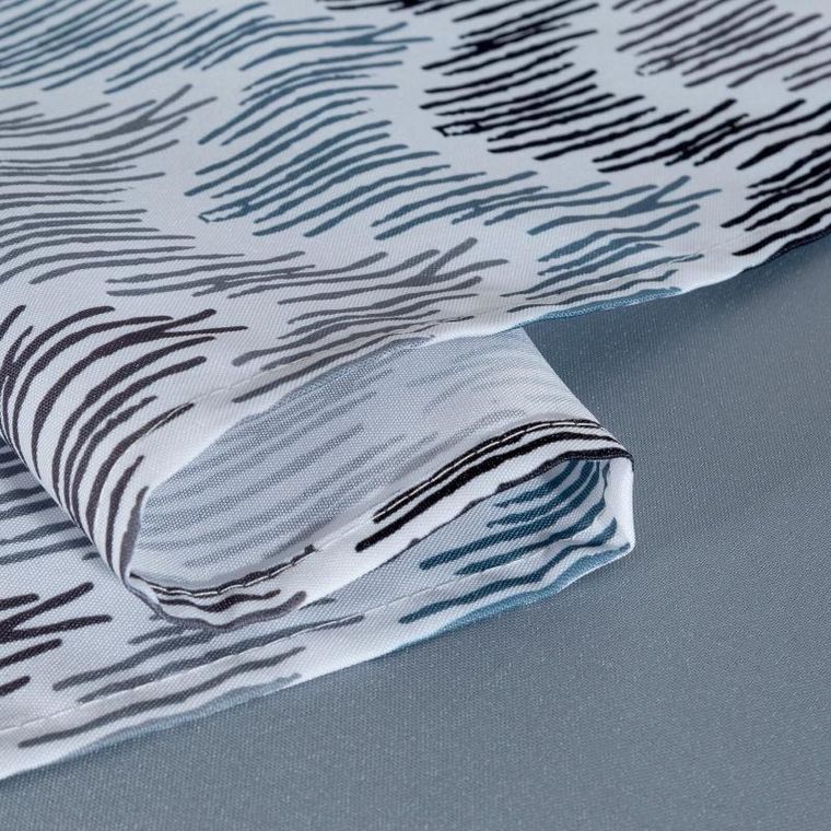 Eurofirany, obrus Anita, 140-300 cm, popielaty