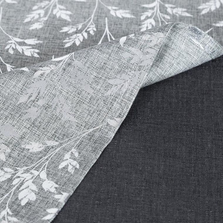 Eurofirany, obrus Anita, 6, 140-220 cm, stalowy