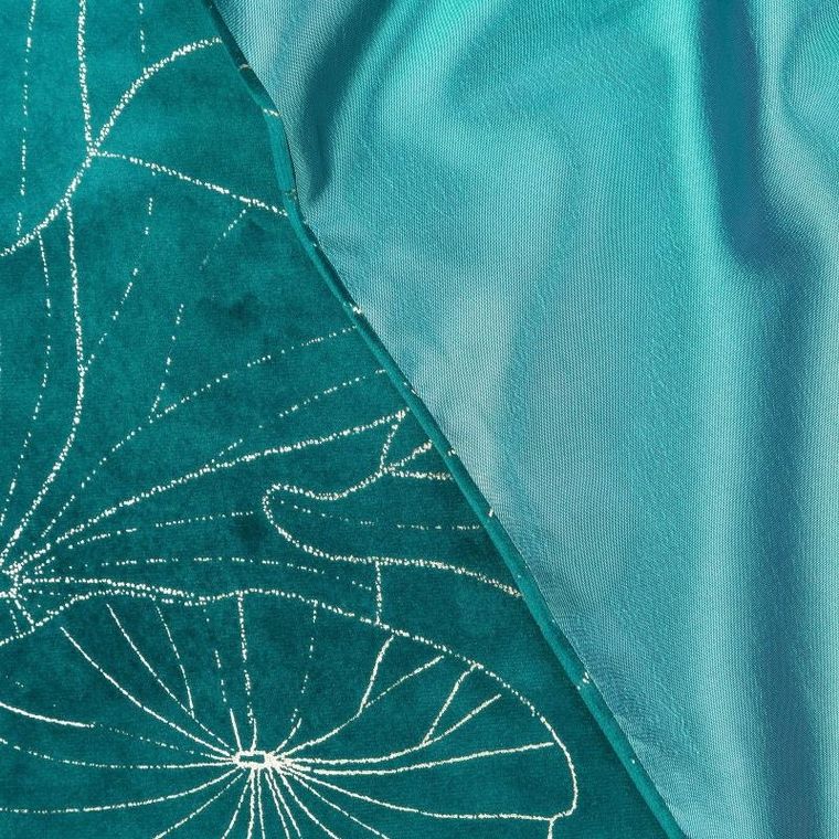 Eurofirany, obrus Blink, 18, 35-180 cm, ciemnoturkusowy