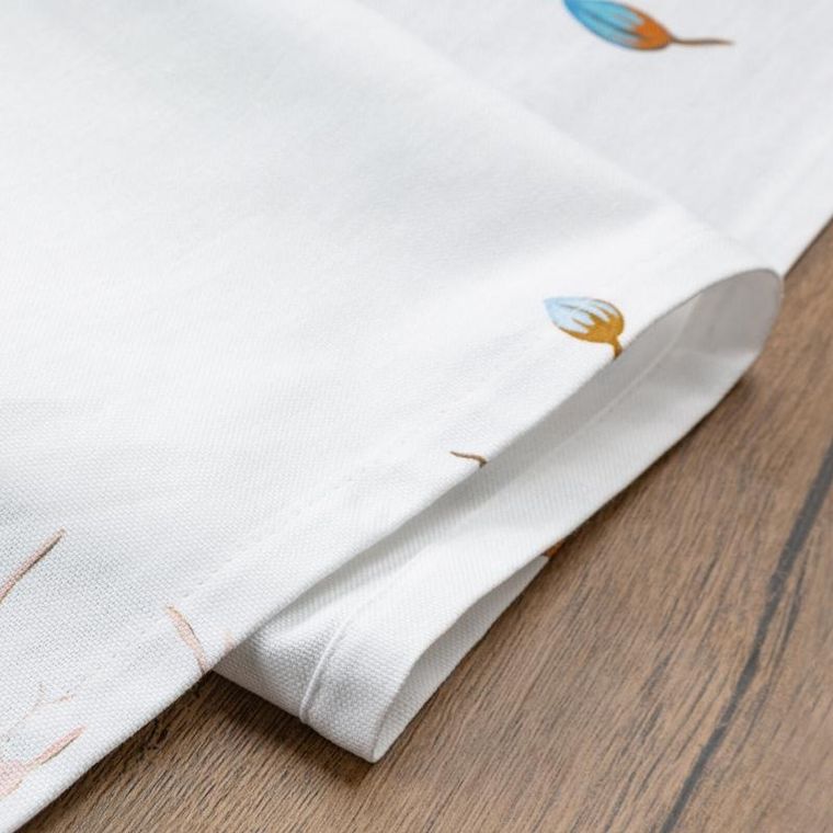 Eurofirany, obrus Natu, 30-40 cm, biały