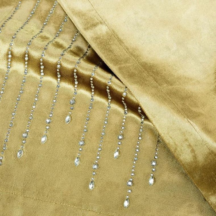 Eurofirany, obrus Royal, 35-180 cm, złoty