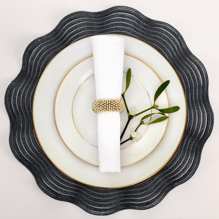 Eurofirany, podkładka June, czarny