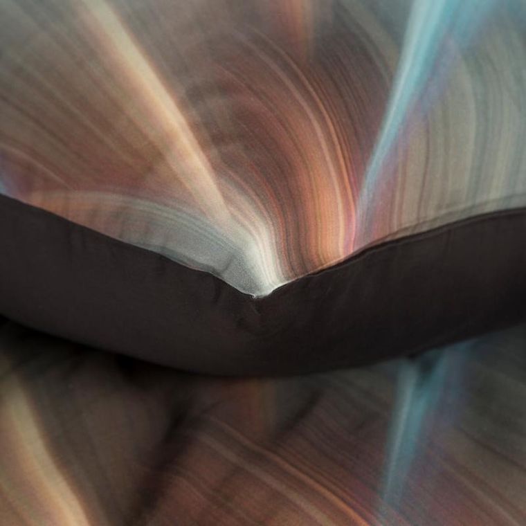 Eurofirany, pościel Prisma, 160-200 cm, stalowy